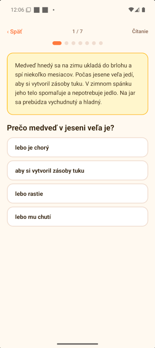 Čítanie s porozumením