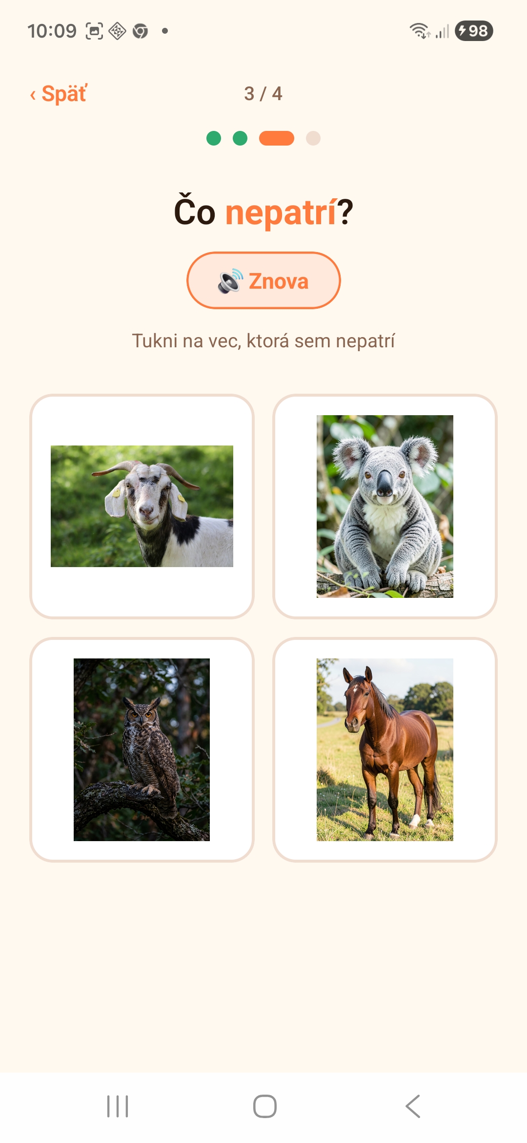 Čo nepatrí 7-9