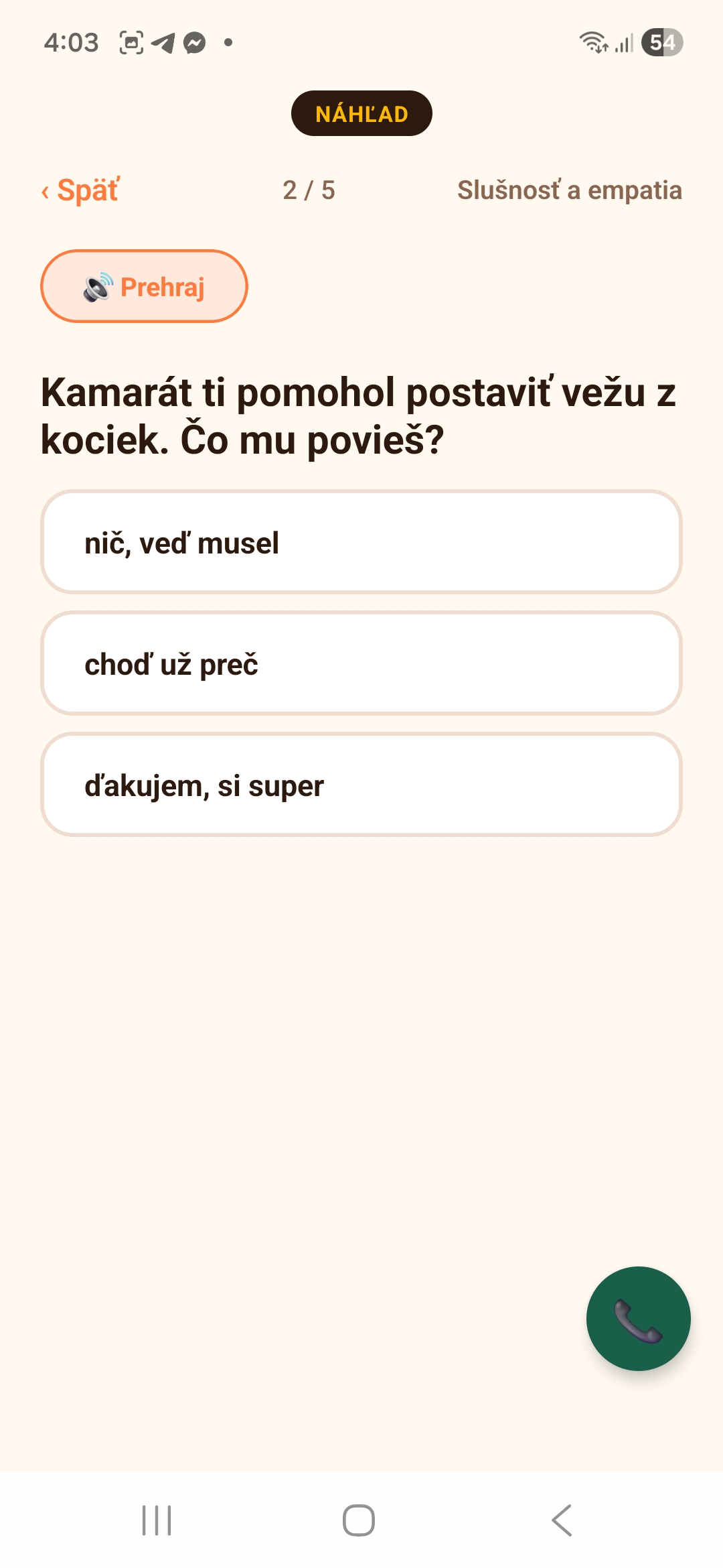 Slušnosť a empatia 5-7