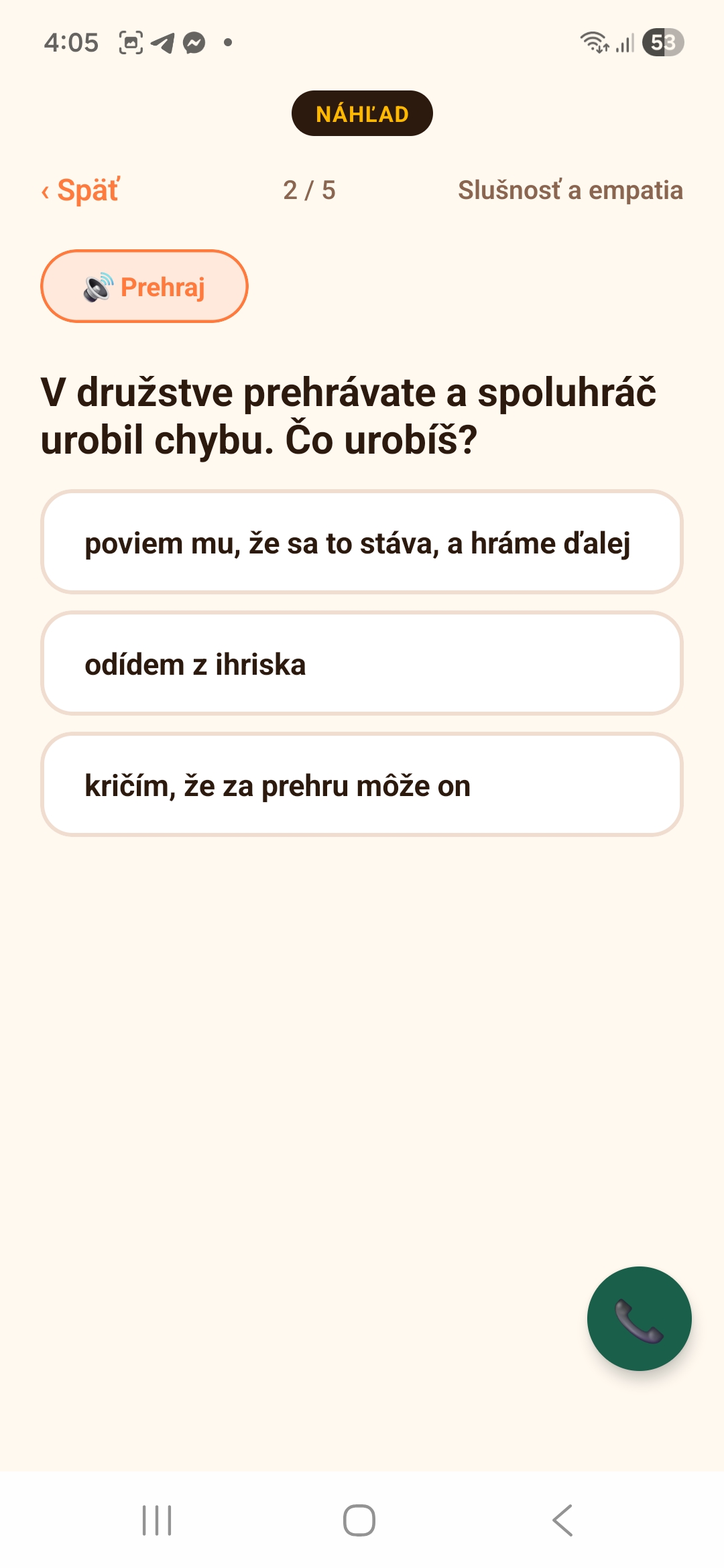 Slušnosť a empatia 9-12