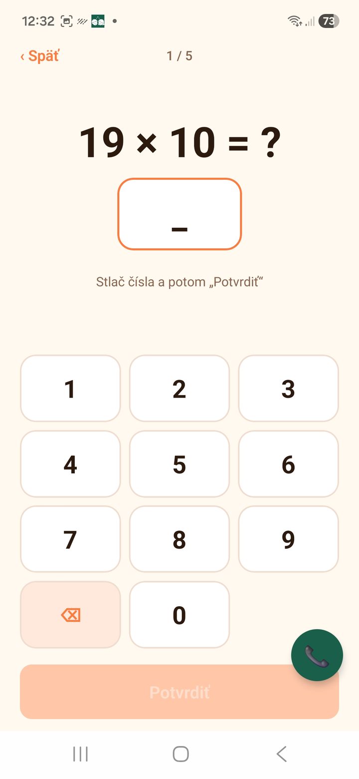 Násobilka a delenie – 19 × 10